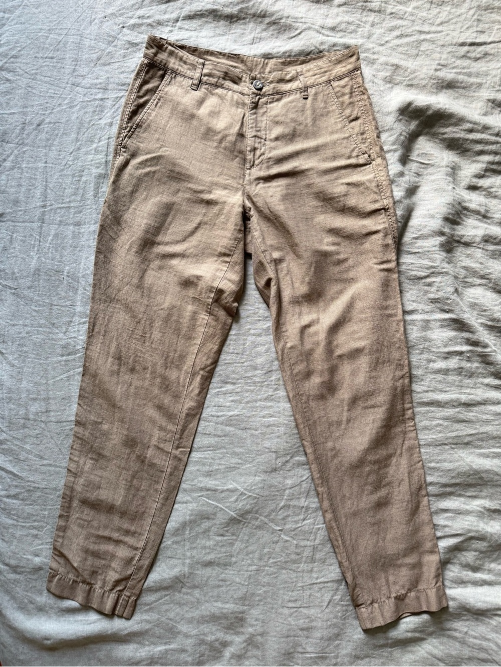 Outlier Injected Linen Pants - Sandstorm - 30